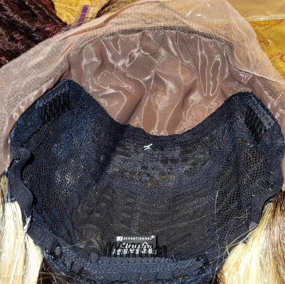 Sensationnel Series Swiss Lace Silk Based Lace Front Wig - Sunniva - T4/27/613 - Picture 8 of 9